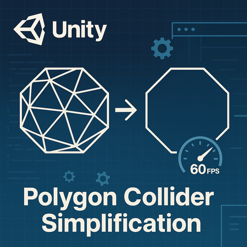 【Unity 插件推薦】Polygon Collider Simplification 輪廓簡化大師，最小碰撞點、最大效能提升！