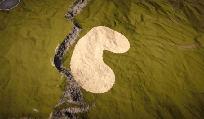 解決方案：確保每個地形塊的 Terrain Layers 數量不超過 8 個。刪除多餘的圖層直到滿足要求。