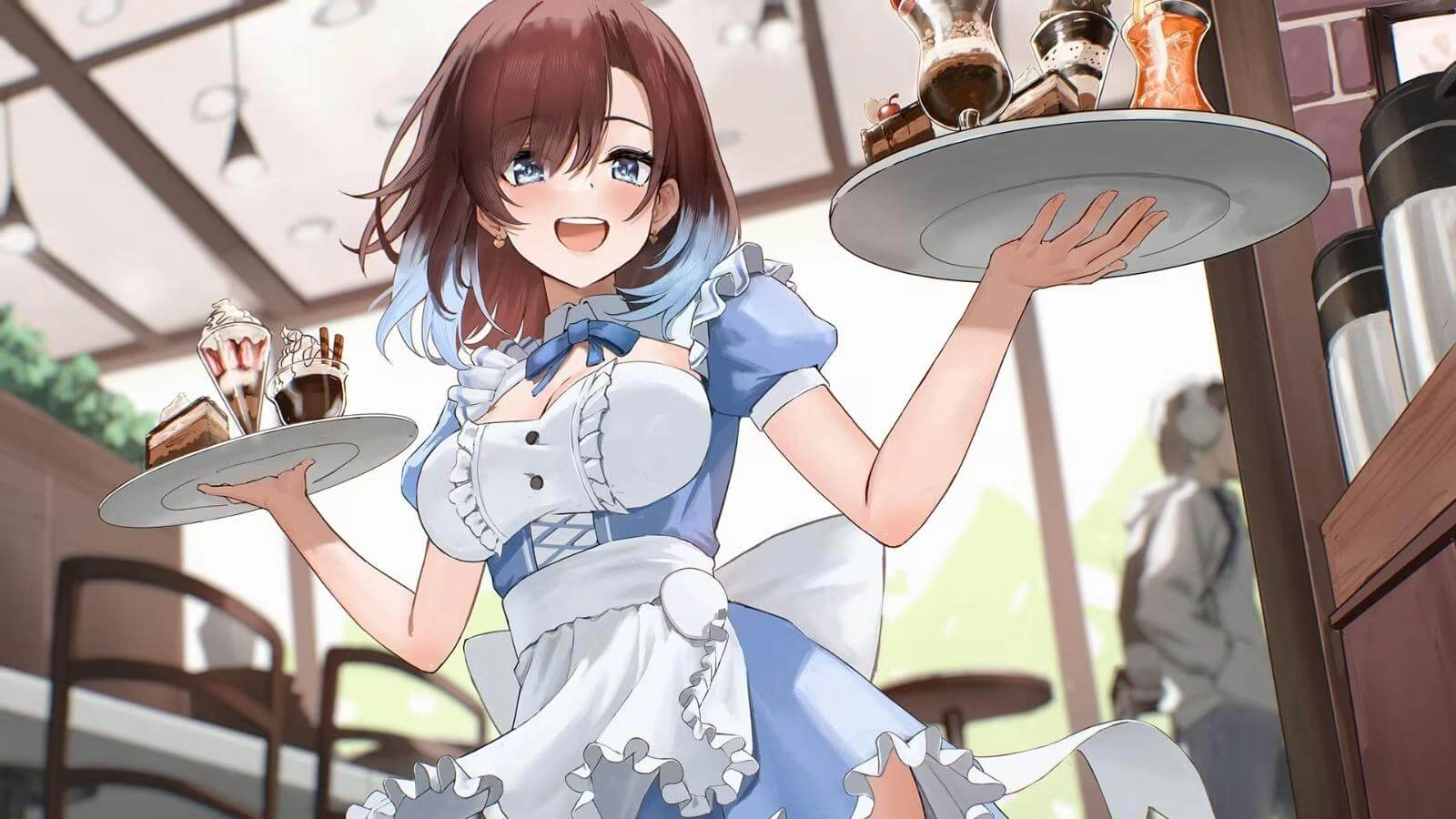 逃家少女~蜜梨與巧克力-蜜梨打工