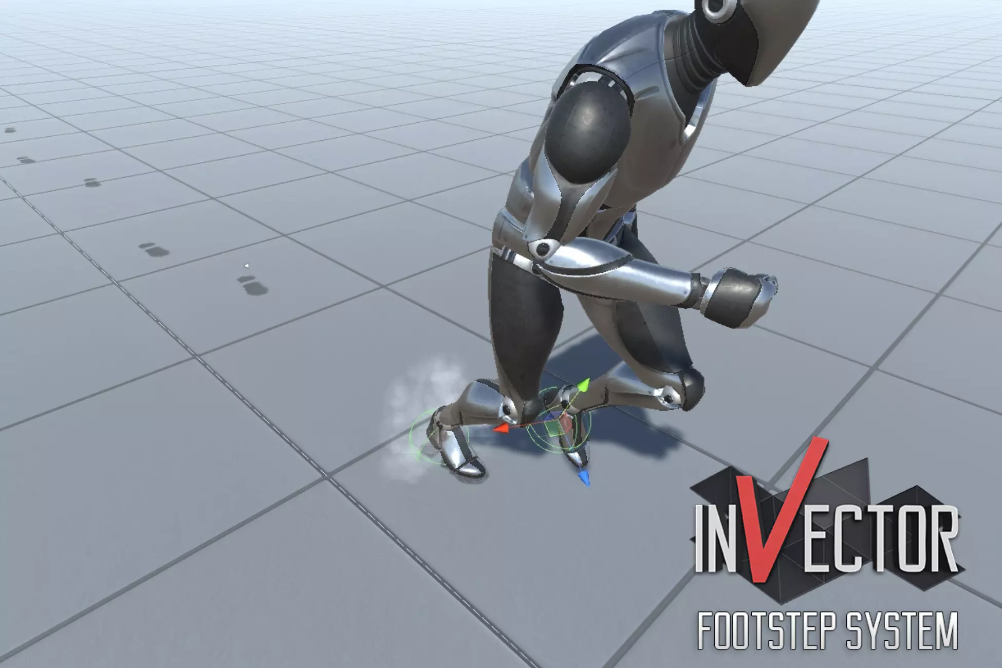 Invector Footstep System 插件示意圖