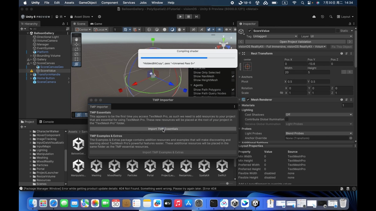 Unity Vision Pro 開發｜五、PolySpatial 2.0 導入方式