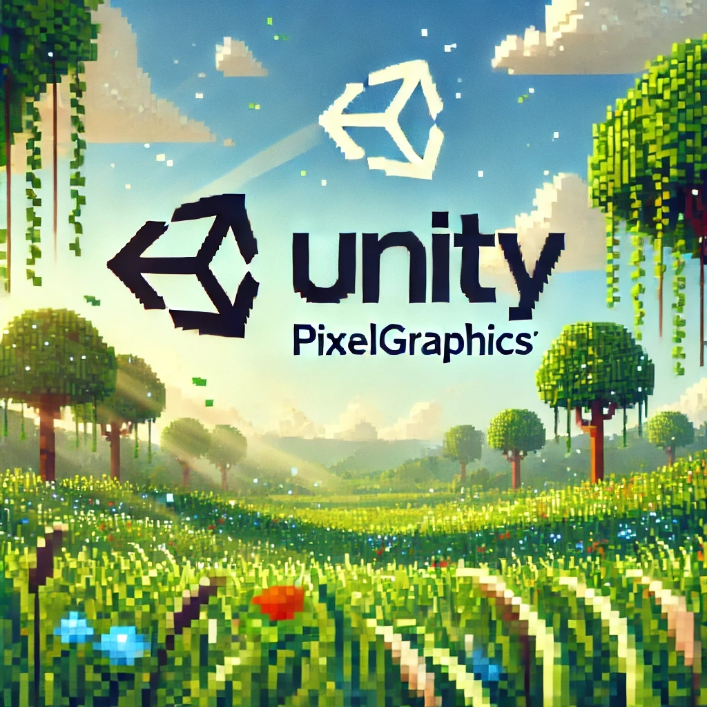 【Unity 插件推薦】PixelGraphics 像素植被大師，逼真呈現 2D 草葉隨風飄動！