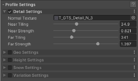 1．Detail Settings (細部設定)