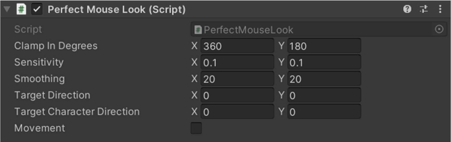 Perfect Mouse Look (完美滑鼠視角)