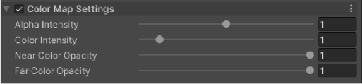 6．Colormap Settings (顏色貼圖設定)