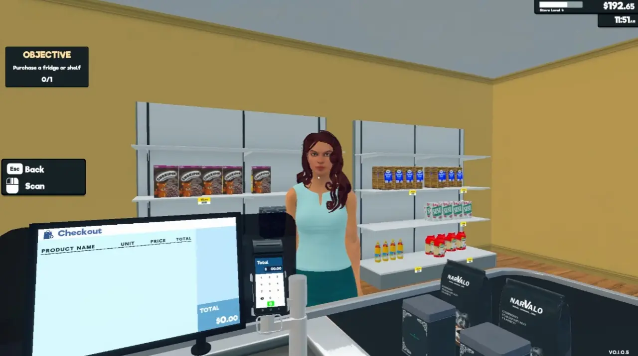 《Supermarket Simulator》結帳時要特別注意避免虧錢