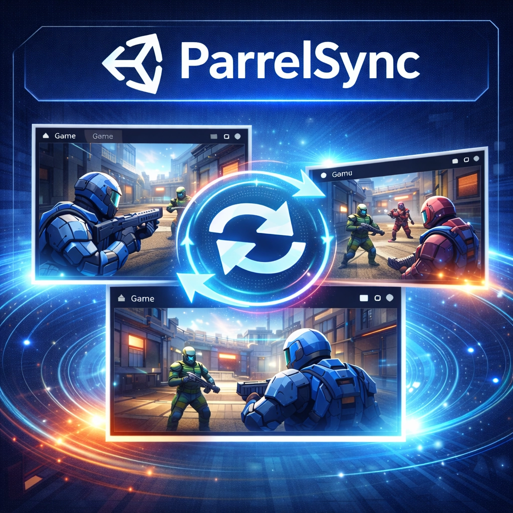 【Unity 插件推薦】ParrelSync 編輯器擴展工具，開發測試效率直接翻倍！