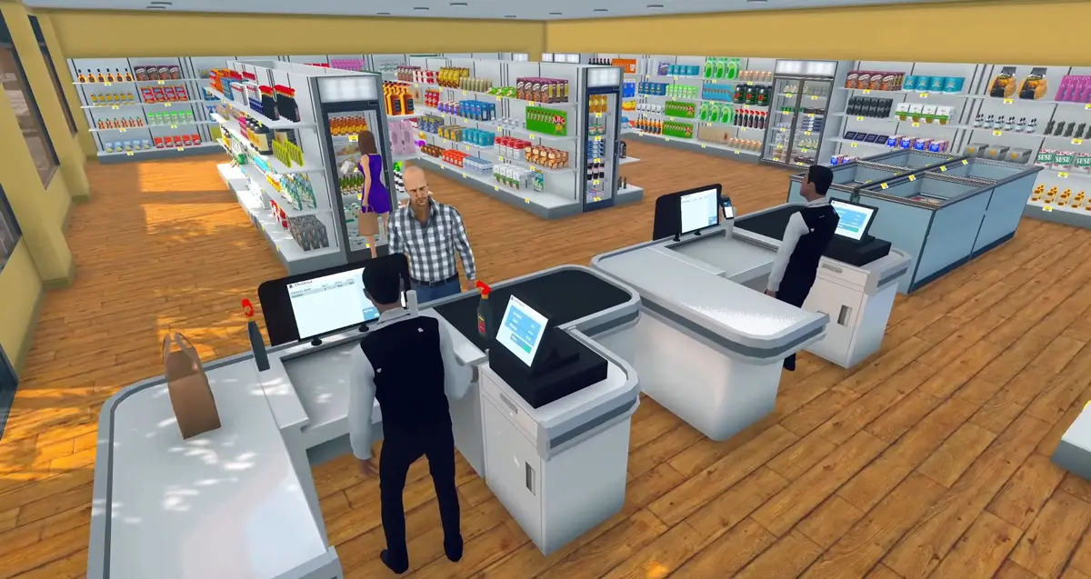 《Supermarket Simulator》想要成為一間超商的老闆，先玩看看自己適不適合當老闆