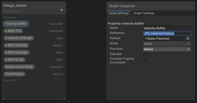 在 Shader Graph 中，可以透過以下方式訪問這些屬性：