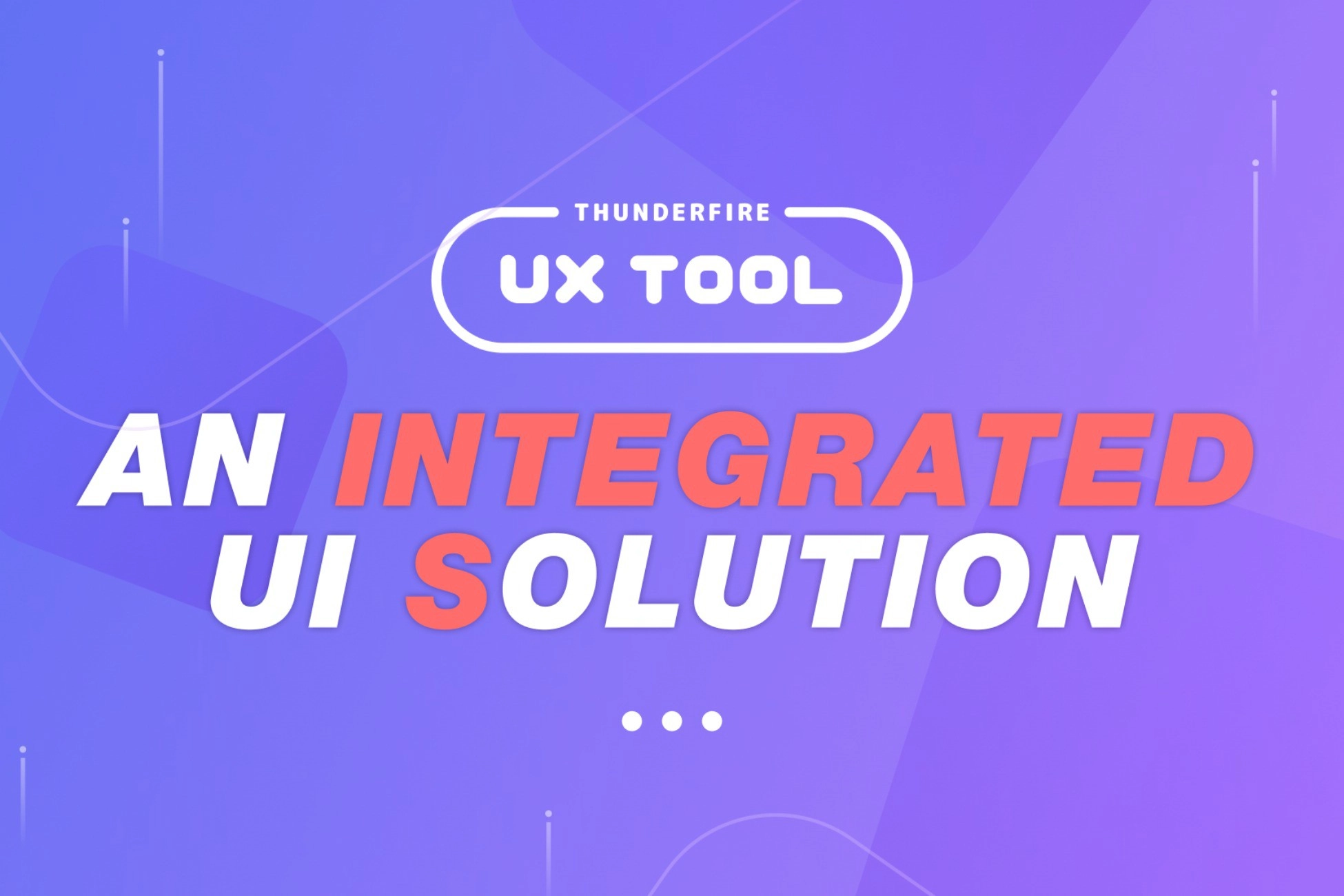 ThunderFire UX Tool 插件示意圖