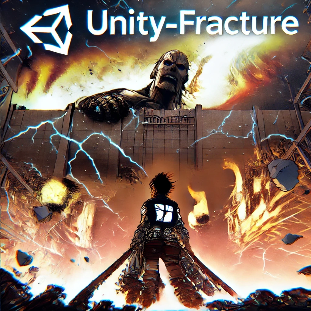 【Unity 插件推薦】牆壁破壞竟然如此簡單？unity-fracture 破碎大師帶來全新體驗！