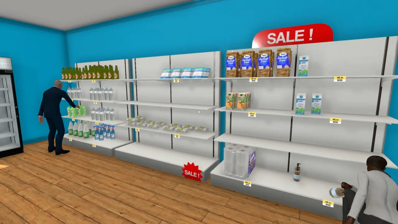 《Supermarket Simulator》不定時要舉辦促銷活動