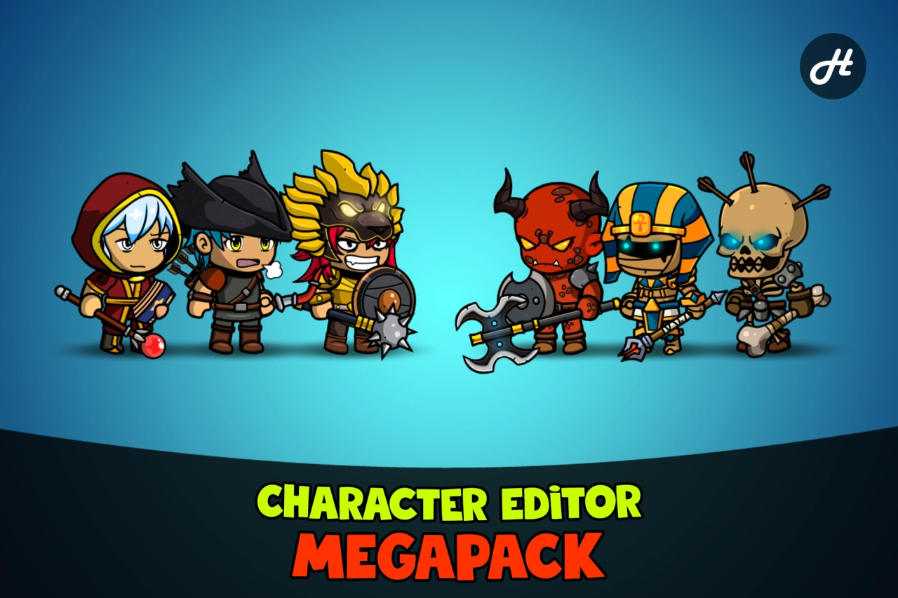 Character Editor: Megapack Logo 圖片