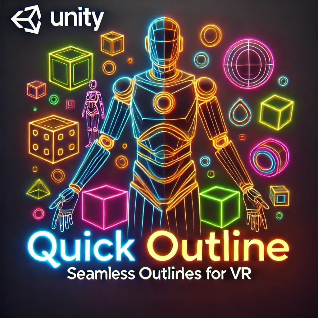 【Unity 插件推薦】專為 VR 而生！Quick Outline 描邊大師解鎖無縫輪廓特效！