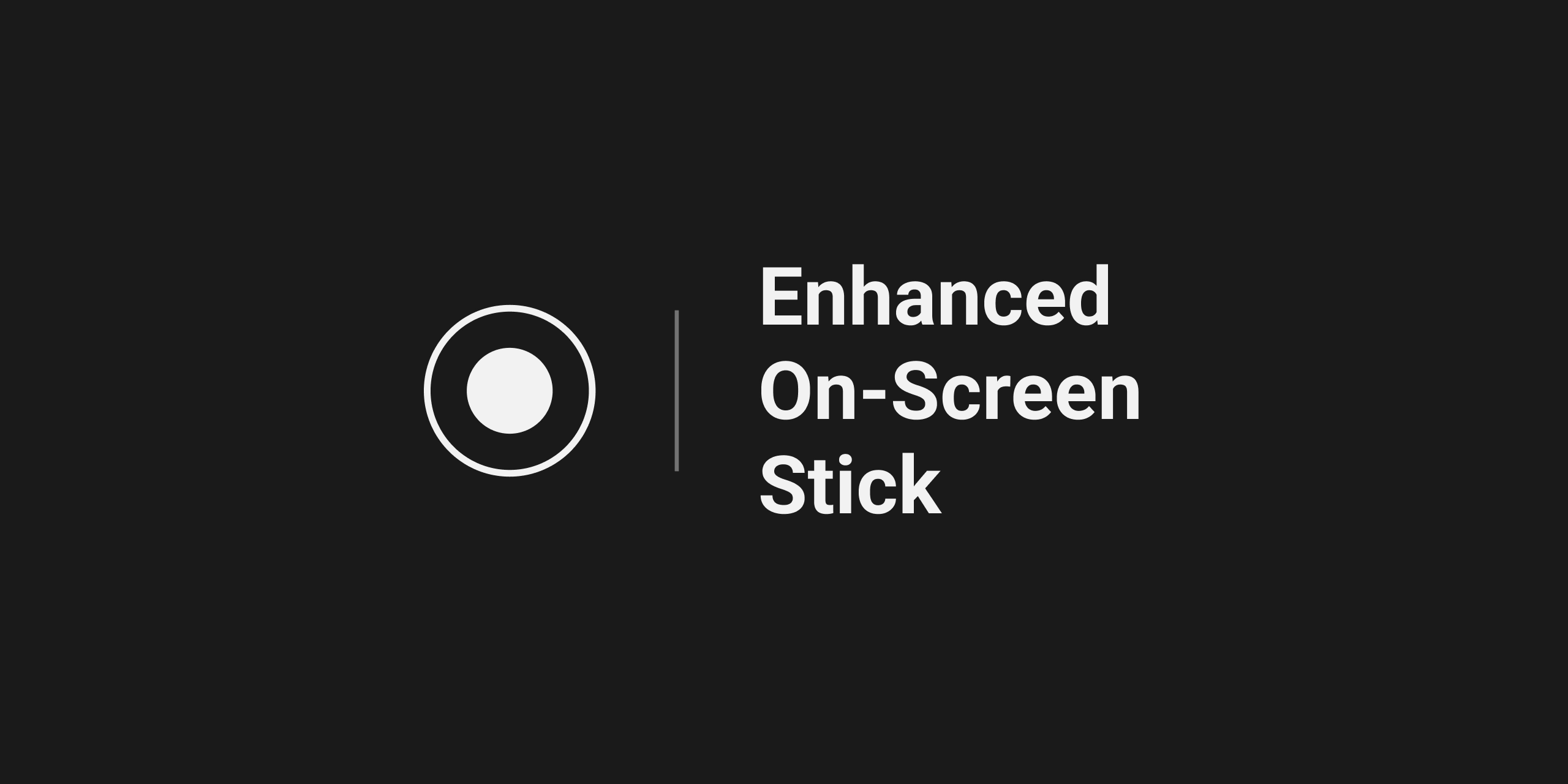 Enhanced On-Screen Stick 插件示意圖
