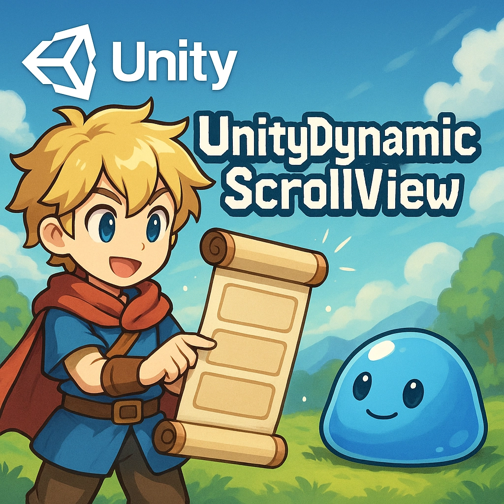 【Unity 插件推薦】UnityDynamicScrollView 動態捲動大師，輕鬆打造高效能無限列表！