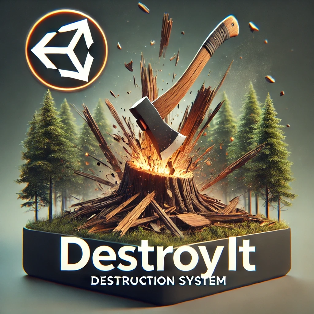【Unity 插件推薦】DestroyIt - Destruction System 破壞神器,還原真實伐木效果!