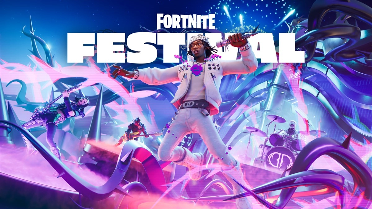 Fortnite 官方商店圖，音樂節奏模式 Fortnite Festival 主視覺