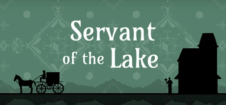 《湖之僕從 Servant of the Lake》主視覺，鏽湖系列新作點擊解謎冒險