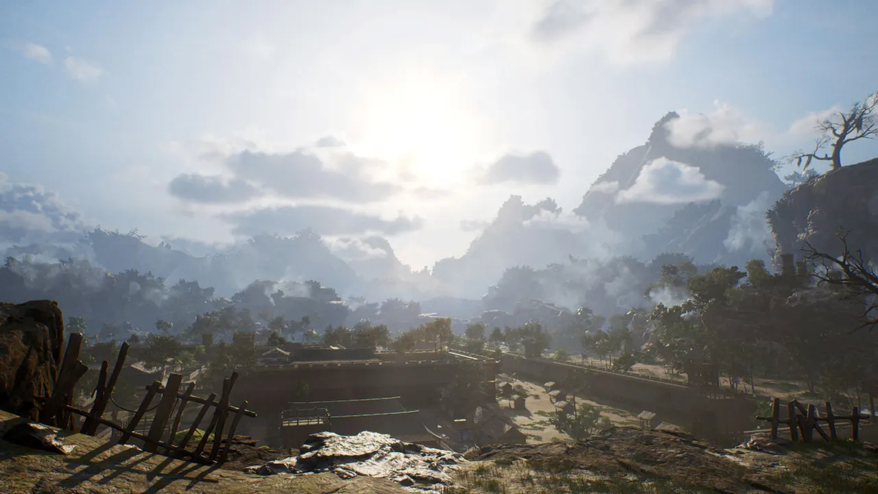 《真・三國無雙2 with 猛將傳 Remastered》以 Unreal Engine 5 重製的戰場遠景官方截圖