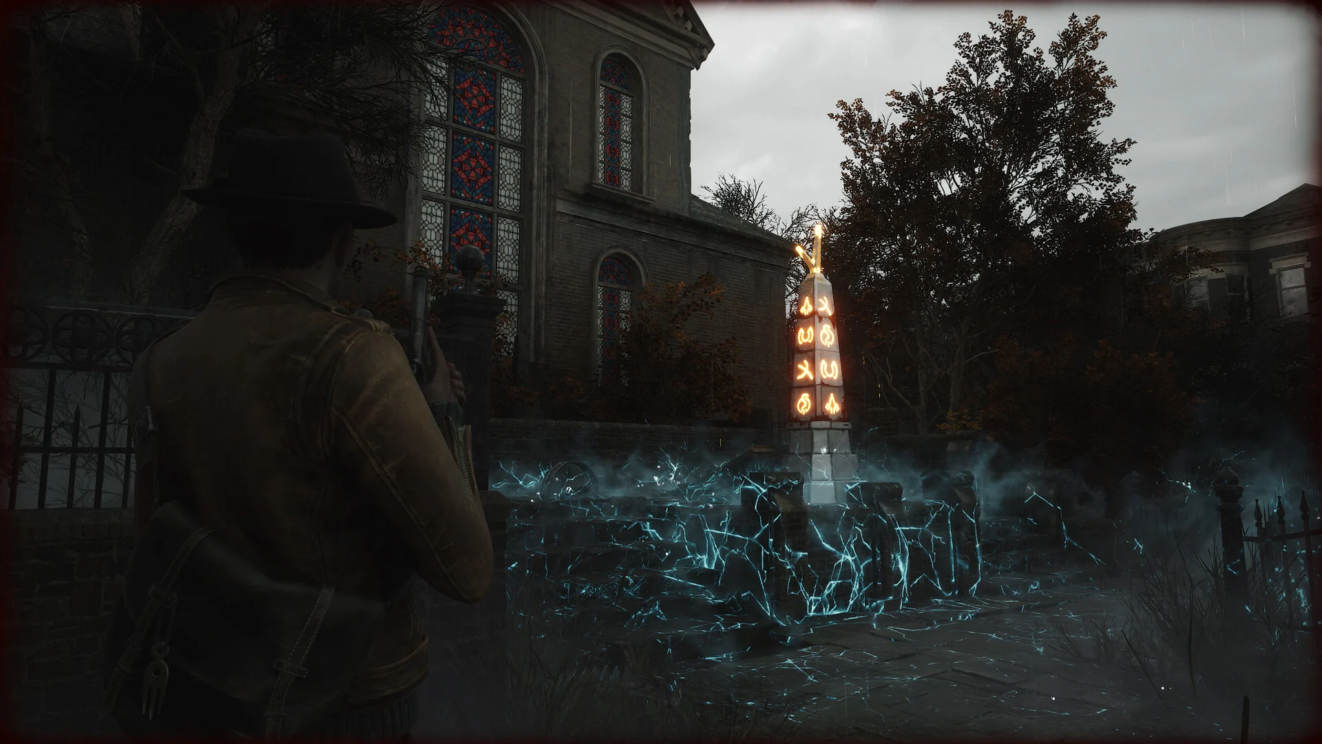 The Sinking City 2 儀式祭壇與超自然符文畫面